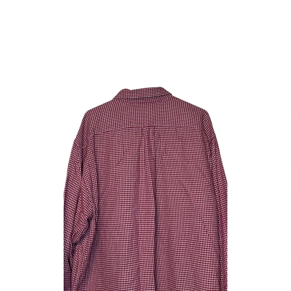 J.Crew Mens Shirt Vintage Oarsman‎ Hounds tooth Long Sleeve Button Down Medium